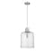 Z-Lite Kinsley 1 Light Pendant, Brushed Nickel And Clear Seeded 340P12-BN - alternate 3